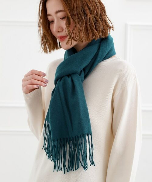 grove / グローブ マフラー・ショール・スヌード・ストール | カシミヤタッチ無地マフラー | 詳細4