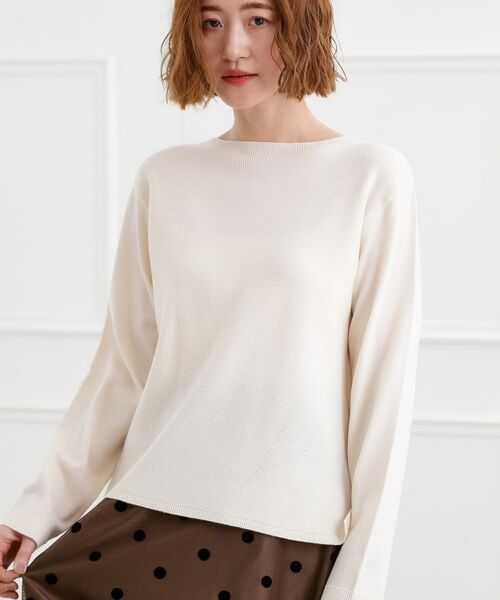 grove / グローブ ニット・セーター | 【洗える】毛玉軽減ニットプルオーバー | 詳細1