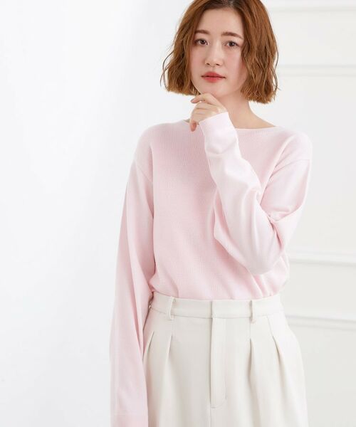 grove / グローブ ニット・セーター | 【洗える】毛玉軽減ニットプルオーバー | 詳細13