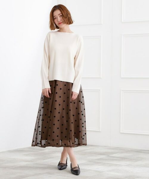 grove / グローブ ニット・セーター | 【洗える】毛玉軽減ニットプルオーバー | 詳細3