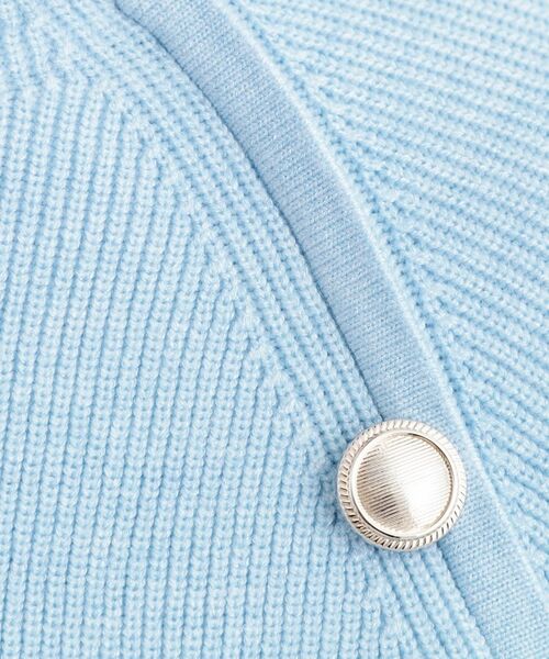 grove / グローブ ニット・セーター | ラグランスリーブ肩釦ニット | 詳細12
