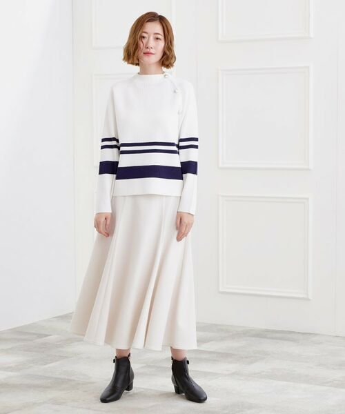 grove / グローブ ニット・セーター | ラグランスリーブ肩釦ニット | 詳細16