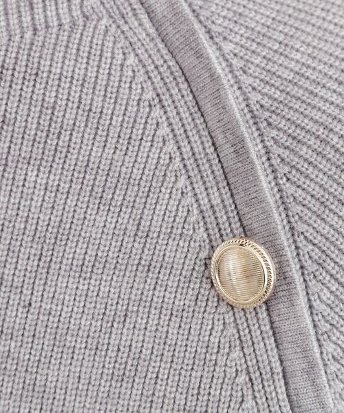 grove / グローブ ニット・セーター | ラグランスリーブ肩釦ニット | 詳細21