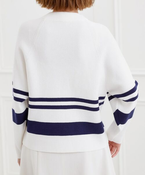 grove / グローブ ニット・セーター | ラグランスリーブ肩釦ニット | 詳細24