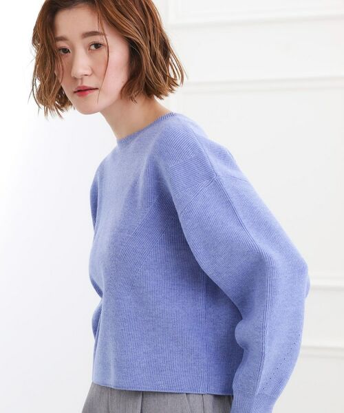 grove / グローブ ニット・セーター | もちもち畦編みクルーネックニット | 詳細13