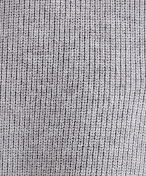 grove / グローブ ニット・セーター | もちもち畦編みクルーネックニット | 詳細8
