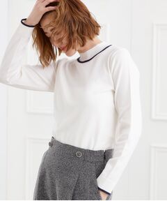 grove / グローブ ニット・セーター | バイカラーハイネックニット