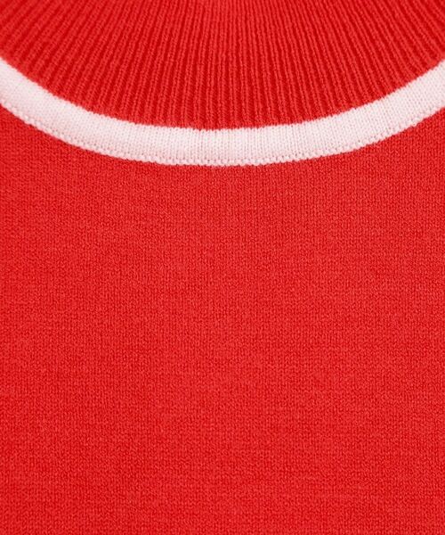 grove / グローブ ニット・セーター | バイカラーハイネックニット | 詳細12