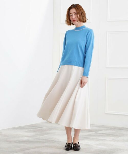 grove / グローブ ニット・セーター | バイカラーハイネックニット | 詳細15