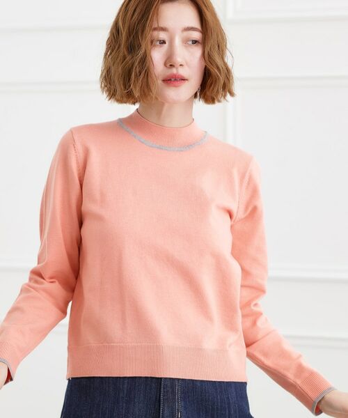 grove / グローブ ニット・セーター | バイカラーハイネックニット | 詳細18