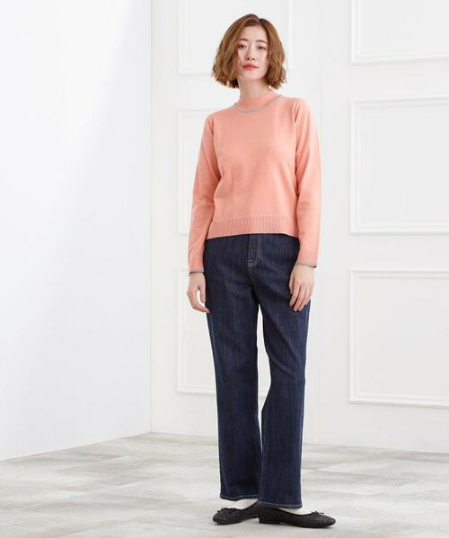 grove / グローブ ニット・セーター | バイカラーハイネックニット | 詳細19