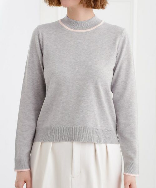grove / グローブ ニット・セーター | バイカラーハイネックニット | 詳細21