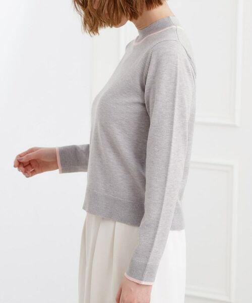 grove / グローブ ニット・セーター | バイカラーハイネックニット | 詳細22