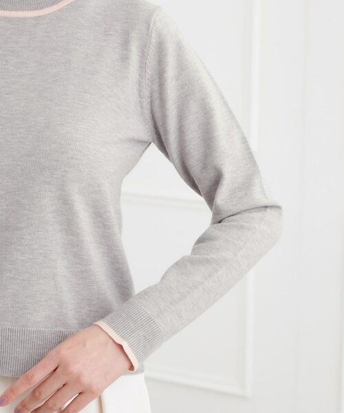 grove / グローブ ニット・セーター | バイカラーハイネックニット | 詳細25