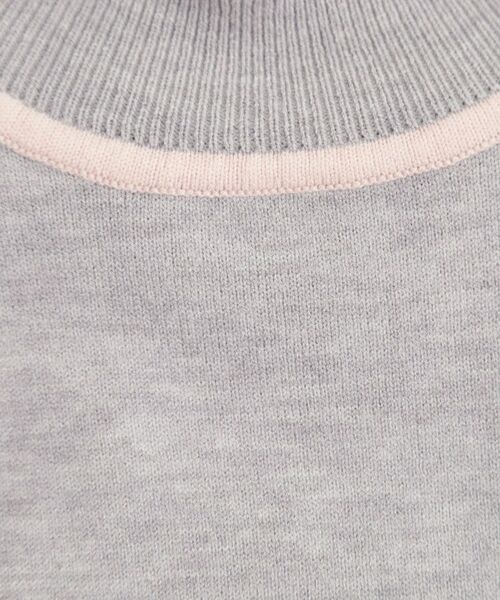 grove / グローブ ニット・セーター | バイカラーハイネックニット | 詳細8