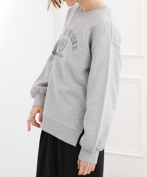 grove / グローブ スウェット | 刺繍ロゴ裏毛スウェットプルオーバー | 詳細14