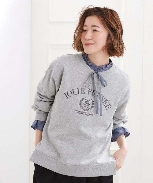 grove / グローブ スウェット | 刺繍ロゴ裏毛スウェットプルオーバー | 詳細6