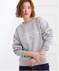 grove / グローブ スウェット | プレッピーロゴ裏起毛スウェット