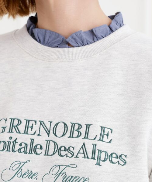 grove / グローブ スウェット | プレッピーロゴ裏起毛スウェット | 詳細16