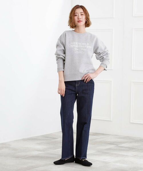 grove / グローブ スウェット | プレッピーロゴ裏起毛スウェット | 詳細7