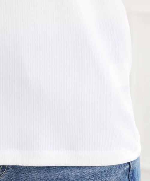 grove / グローブ カットソー | シアー切替ハイネックプルオーバー | 詳細23
