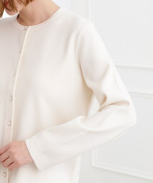 grove / グローブ カーディガン・ボレロ | 【洗える】毛玉軽減クルーネックカーディガン | 詳細21