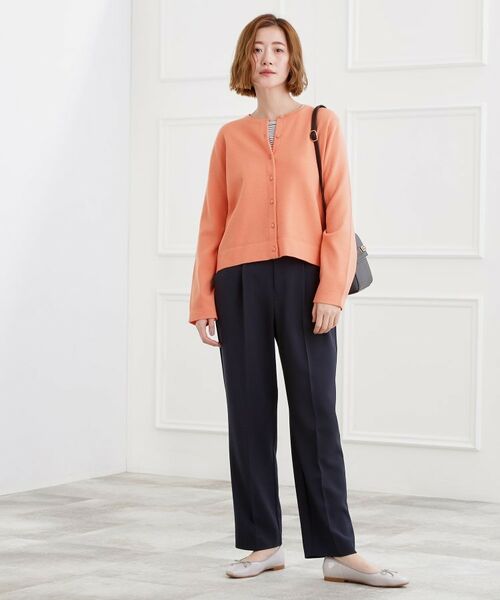 grove / グローブ カーディガン・ボレロ | 【洗える】毛玉軽減クルーネックカーディガン | 詳細7