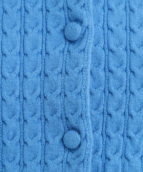grove / グローブ カーディガン・ボレロ | ミニケーブルクルーネックカーディガン | 詳細16