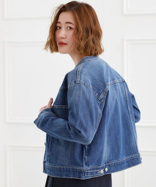 grove / グローブ Gジャン・デニムジャケット | ライトオンスストレッチデニムジャケット | 詳細10