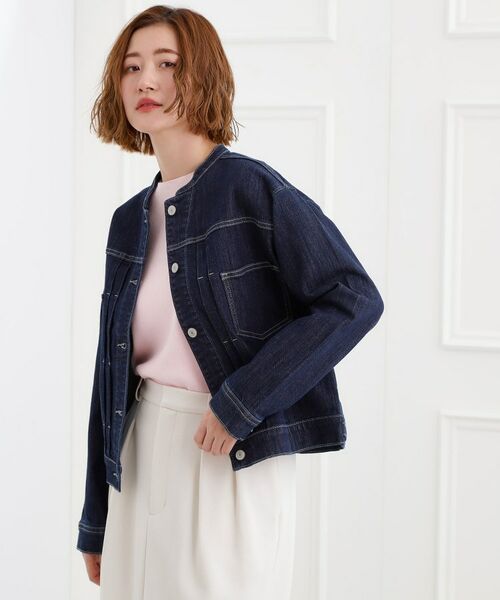 grove / グローブ Gジャン・デニムジャケット | ライトオンスストレッチデニムジャケット | 詳細13