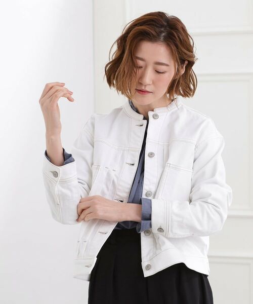 grove / グローブ Gジャン・デニムジャケット | ライトオンスストレッチデニムジャケット | 詳細2