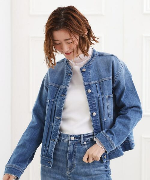 grove / グローブ Gジャン・デニムジャケット | ライトオンスストレッチデニムジャケット | 詳細5