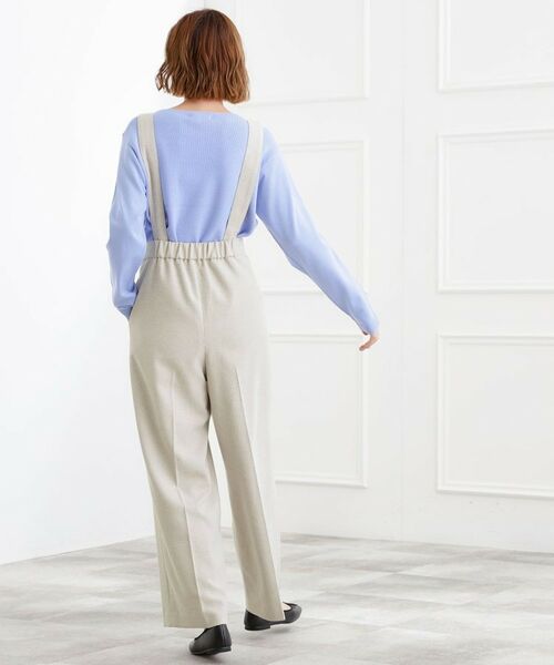 grove / グローブ パンツ | ショルダーストラップツイードパンツ | 詳細17