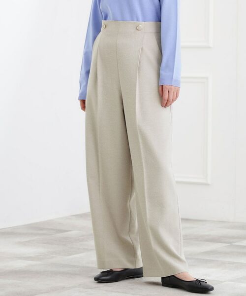 grove / グローブ パンツ | ショルダーストラップツイードパンツ | 詳細18