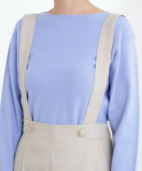 grove / グローブ パンツ | ショルダーストラップツイードパンツ | 詳細25