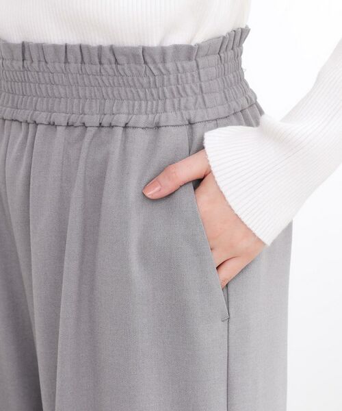grove / グローブ パンツ | ウエストシャーリング ワイドパンツ | 詳細18
