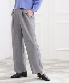 grove / グローブ パンツ | ウールライクヘリンボンワイドパンツ