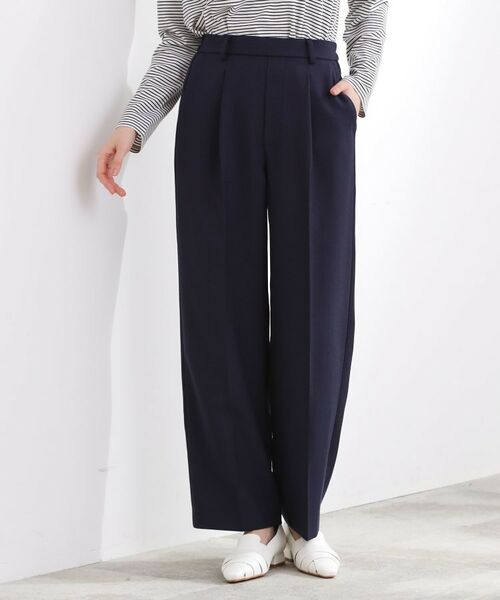 grove / グローブ パンツ | ウールライクヘリンボンワイドパンツ | 詳細13