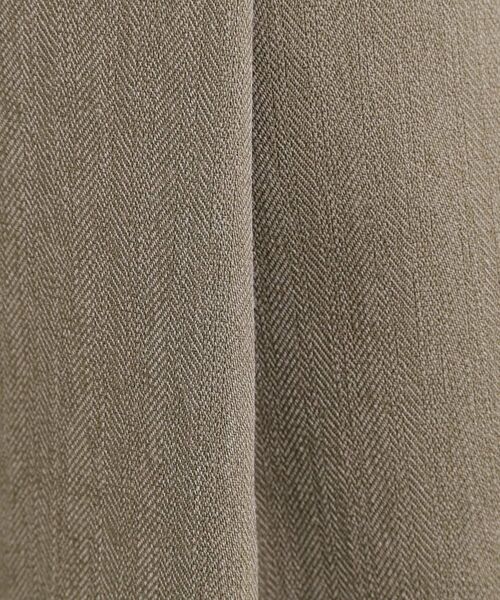 grove / グローブ パンツ | ウールライクヘリンボンワイドパンツ | 詳細8