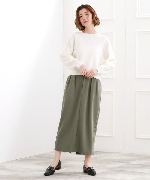 grove / グローブ スカート | カットツイルタックナロースカート | 詳細11