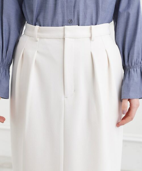 grove / グローブ スカート | カットツイルタックナロースカート | 詳細16