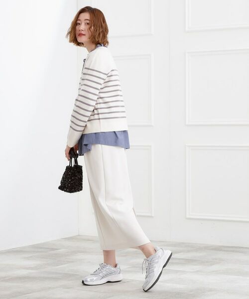 grove / グローブ スカート | カットツイルタックナロースカート | 詳細3