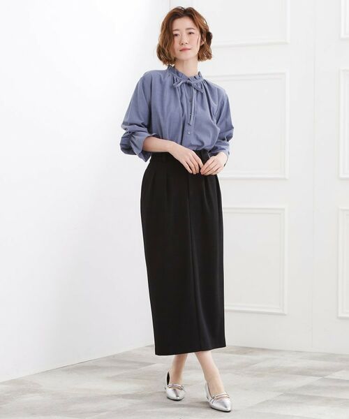grove / グローブ スカート | カットツイルタックナロースカート | 詳細6