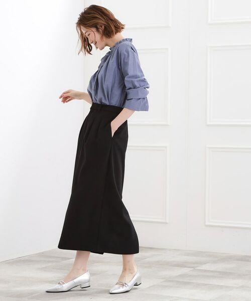 grove / グローブ スカート | カットツイルタックナロースカート | 詳細7