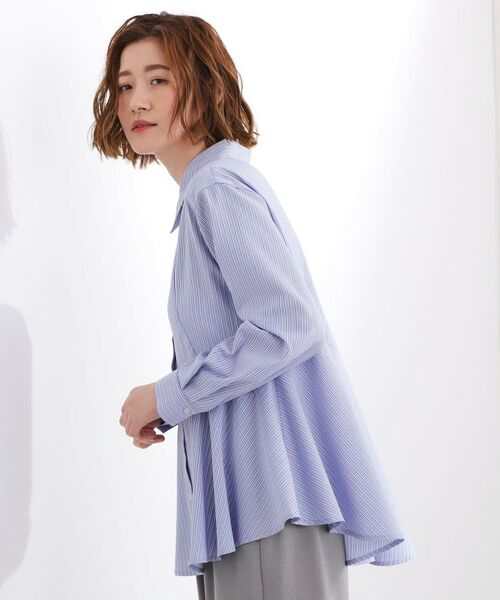 grove / グローブ シャツ・ブラウス | ペプラムフレアシャツ | 詳細10