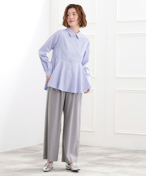 grove / グローブ シャツ・ブラウス | ペプラムフレアシャツ | 詳細11