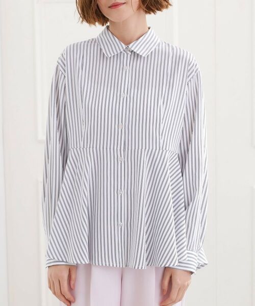 grove / グローブ シャツ・ブラウス | ペプラムフレアシャツ | 詳細13