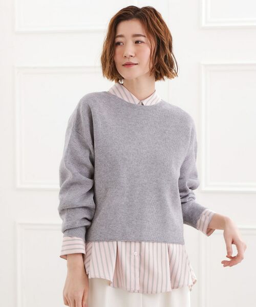 grove / グローブ シャツ・ブラウス | ペプラムフレアシャツ | 詳細5