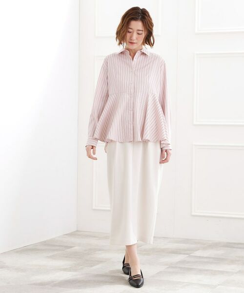 grove / グローブ シャツ・ブラウス | ペプラムフレアシャツ | 詳細6