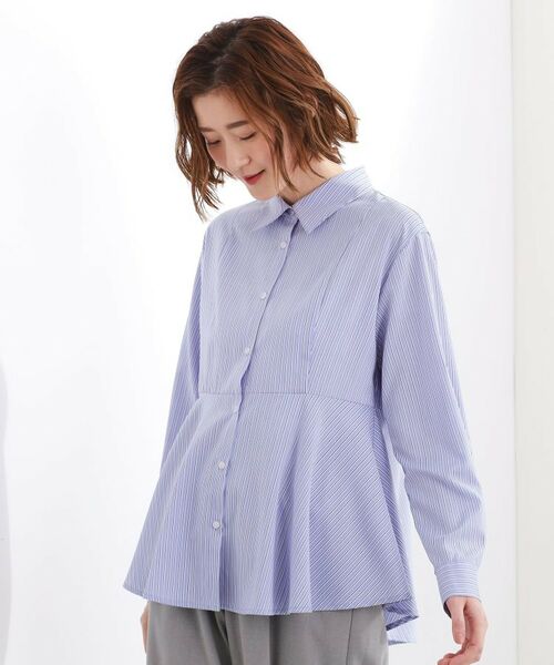 grove / グローブ シャツ・ブラウス | ペプラムフレアシャツ | 詳細9